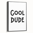 Cool Dude Boys Room Wall Art – Kids Wall Art Prints for Playroom