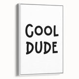 Cool Dude Boys Room Wall Art – Kids Wall Art Prints for Playroom
