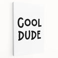 Cool Dude Boys Room Wall Art – Kids Wall Art Prints for Playroom