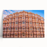 Black and white stretched canvas of Indian scenery, ideal for kitchen wall art or bedroom ambiance.