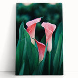 Large black and white stretched canvas depicting tree branches in spring, ideal for kitchen wall art.