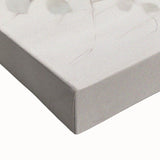 Large art depicting a monochrome winter landscape on stretched canvas, suitable for bedroom wall decor.