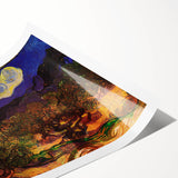 Extra large rolled canvas print featuring line art flowers in monochrome, ideal for large living room wall art.