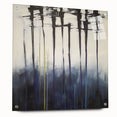 Minimalist Forest Mist – Abstract Canvas & Framed Wall Art
