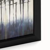 Minimalist Forest Mist – Abstract Canvas & Framed Wall Art
