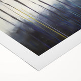 Minimalist Forest Mist – Abstract Canvas & Framed Wall Art