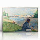 Impressionist Still Life - Vase of Flowers Wall Art Print