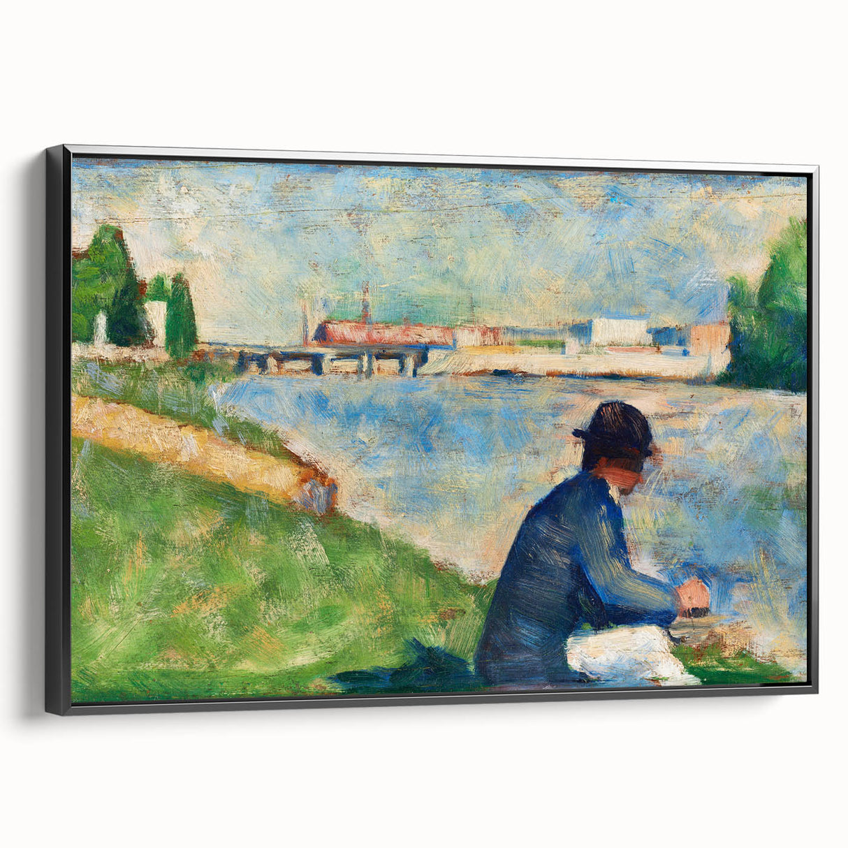 Impressionist Still Life - Vase of Flowers Wall Art Print