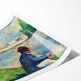 Impressionist Still Life - Vase of Flowers Wall Art Print