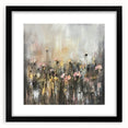 Romantic Floral Mist – Abstract Canvas & Framed Wall Art