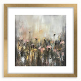 Romantic Floral Mist – Abstract Canvas & Framed Wall Art