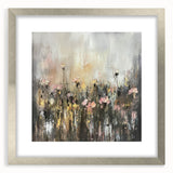 Romantic Floral Mist – Abstract Canvas & Framed Wall Art