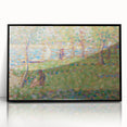 Impressionist Urban Scene - Street and Buildings Wall Art Print