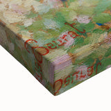 Impressionist Urban Scene - Street and Buildings Wall Art Print