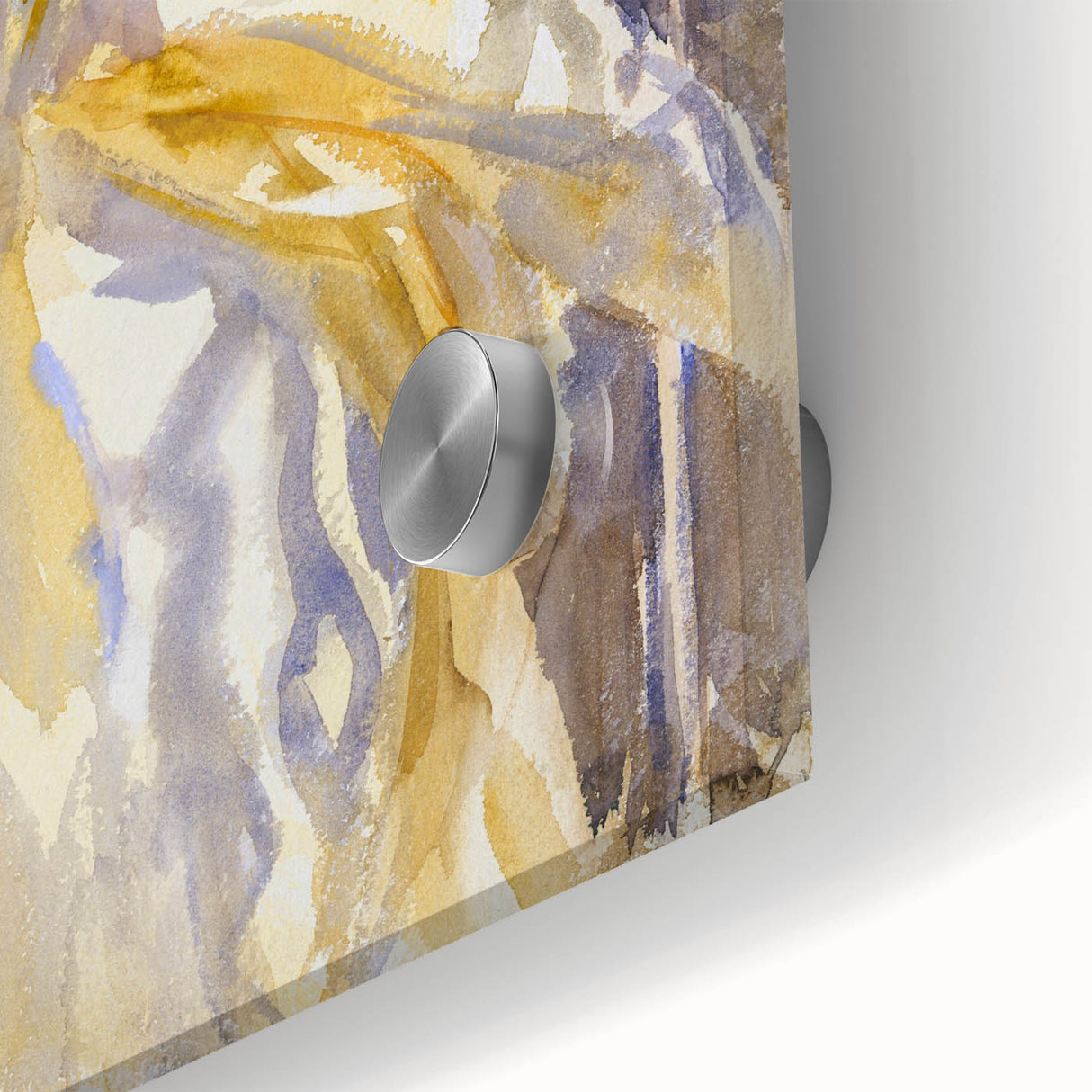 Modern Wall Art - Ethereal Abstract Portrait in Soft Neutral Tones