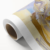 Modern Wall Art - Ethereal Abstract Portrait in Soft Neutral Tones