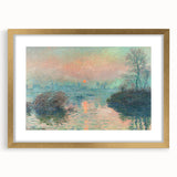 Impressionist Cityscape - Vibrant Street and Buildings Wall Art Print