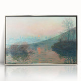 Impressionist Cityscape - Vibrant Street and Buildings Wall Art Print