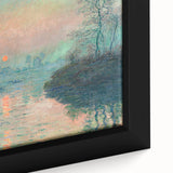 Impressionist Cityscape - Vibrant Street and Buildings Wall Art Print