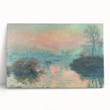 Impressionist Cityscape - Vibrant Street and Buildings Wall Art Print