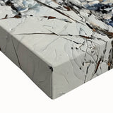 Modern Winter Birch Trees - Living Room Wall Art on Canvas