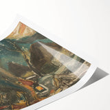 Night Walkers" Abstract Modern Art - Minimalist Modern Decor