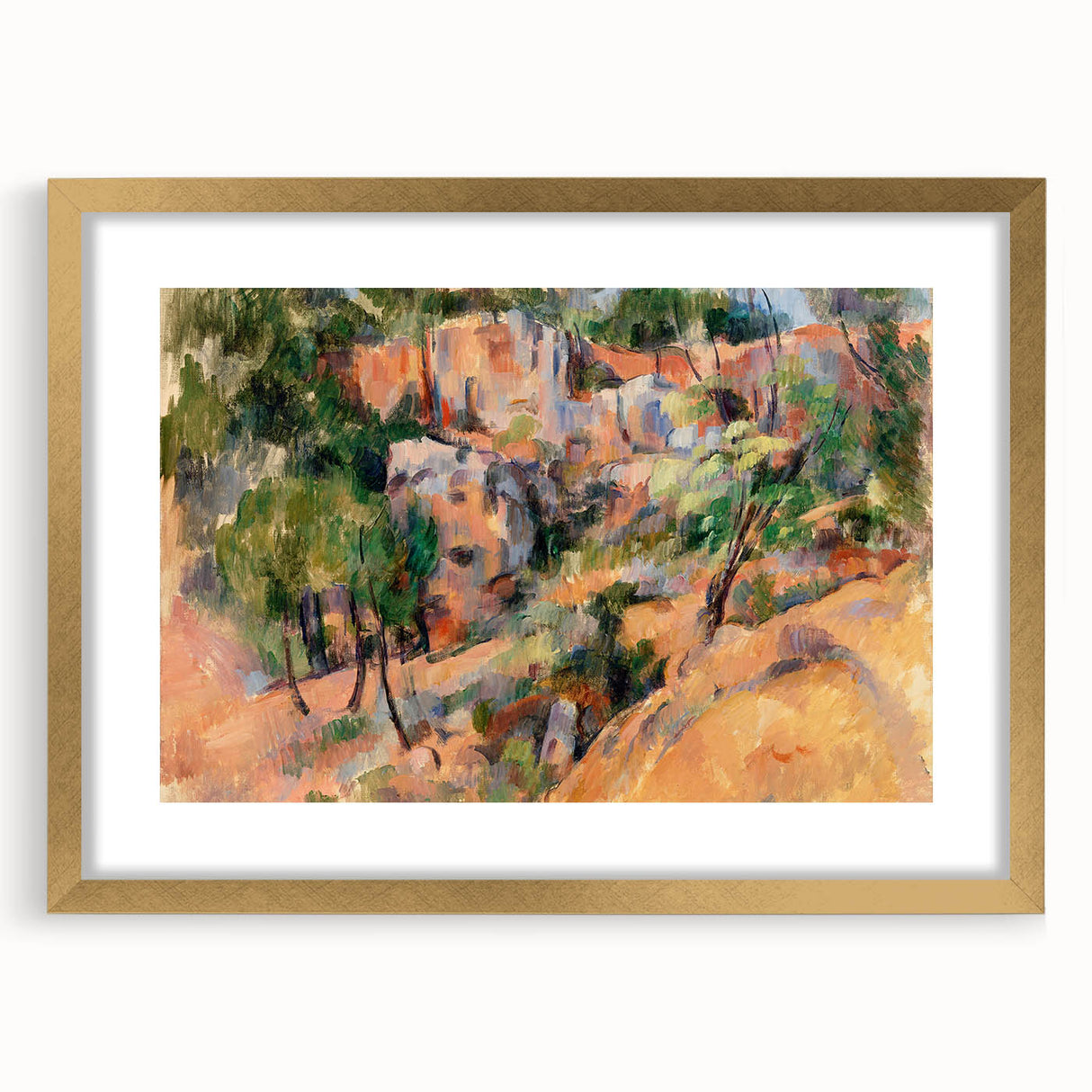 Bibémus Landscape" Modern Wall Art - Contemporary Art Print