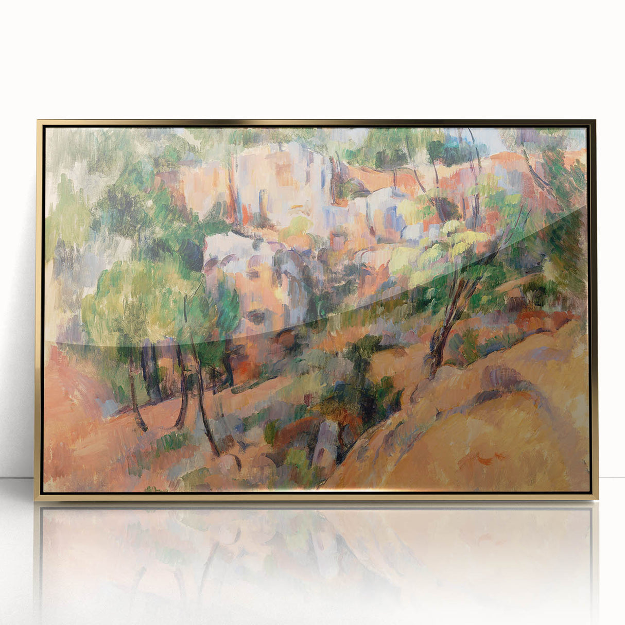 Bibémus Landscape" Modern Wall Art - Contemporary Art Print
