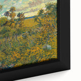 Sunset at Montmajour: Impressionist Landscape Wall Art by Van Gogh