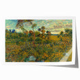 Sunset at Montmajour: Impressionist Landscape Wall Art by Van Gogh