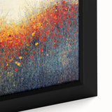 Autumn Glow - Abstract Living Room Wall Art on Canvas