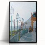 Impressionist Wall Art - Van Gogh's "Moulin de Blute-Fin Terrace