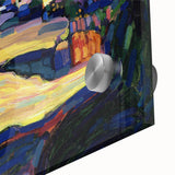 Murnau Street View" Abstract Modern Art - Contemporary Wall Decor