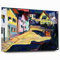 Murnau Street View" Abstract Modern Art - Contemporary Wall Decor