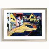Murnau Street View" Abstract Modern Art - Contemporary Wall Decor