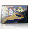 Murnau Street View" Abstract Modern Art - Contemporary Wall Decor