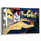 Murnau Street View" Abstract Modern Art - Contemporary Wall Decor