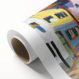 Murnau Street View" Abstract Modern Art - Contemporary Wall Decor