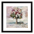 Soft Pastel Abstract Tree - Modern Living Room Wall Art