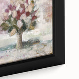 Soft Pastel Abstract Tree - Modern Living Room Wall Art
