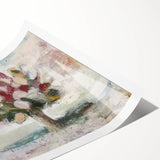 Soft Pastel Abstract Tree - Modern Living Room Wall Art