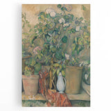 Impressionist Wall Art - Cézanne's "Terracotta Pots and Flowers