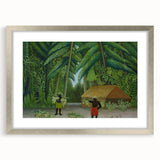 Banana Harvest" Modern Wall Art - Contemporary Tropical Decor