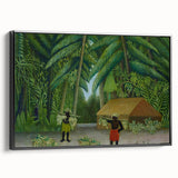 Banana Harvest" Modern Wall Art - Contemporary Tropical Decor