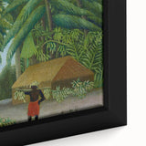 Banana Harvest" Modern Wall Art - Contemporary Tropical Decor