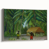Banana Harvest" Modern Wall Art - Contemporary Tropical Decor