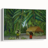 Banana Harvest" Modern Wall Art - Contemporary Tropical Decor