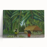 Banana Harvest" Modern Wall Art - Contemporary Tropical Decor