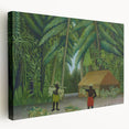 Banana Harvest" Modern Wall Art - Contemporary Tropical Decor