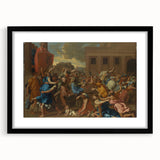 The Abduction of the Sabine Women: Baroque Historical Wall Art